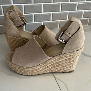 Marc Fisher wedge sandals. Never worn